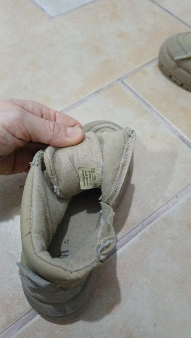 Zara Erkek Çocuk Bej Kamuflaj Desenli Bot - Görsel 4