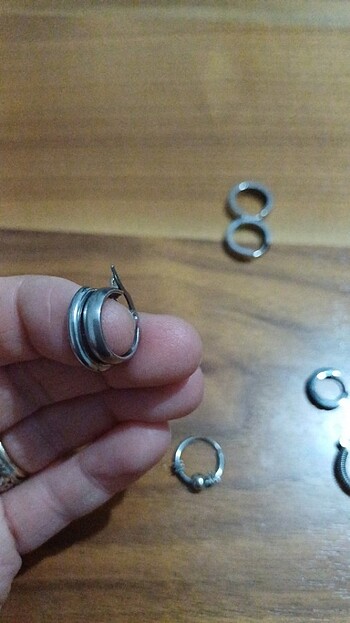 Çelik küpe - Görsel 3