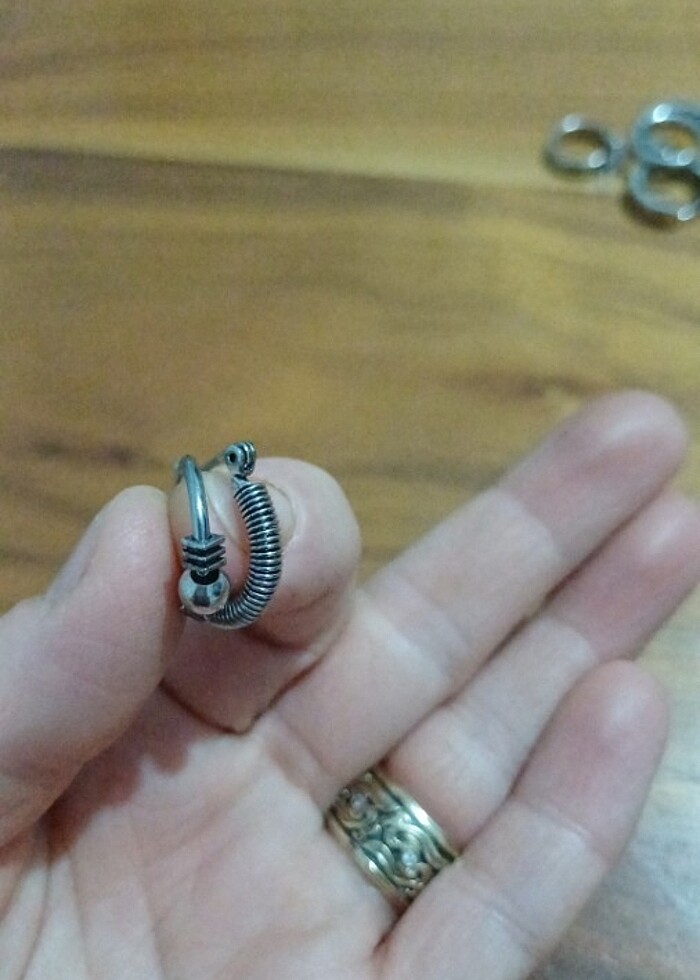 Çelik küpe - Görsel 4