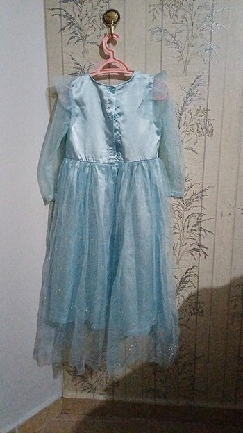 4 Yaş Beden Elsa Tül elbise