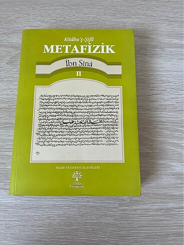 İbn Sina Metafizik 2