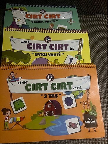 Çocuk Akademi Cırt Cırtlı Kitap Seti