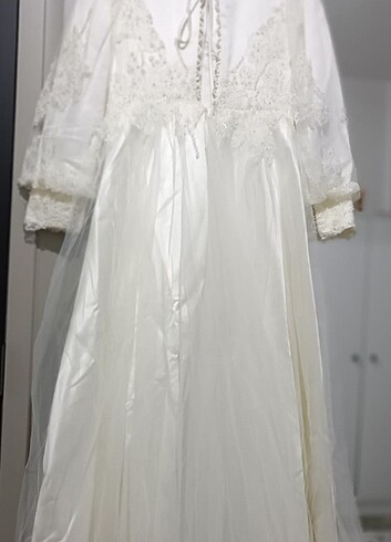 Özel dikim tesettür gelinlik  - Görsel 7