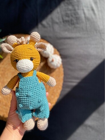 Amigurumi zürafa oyuncak