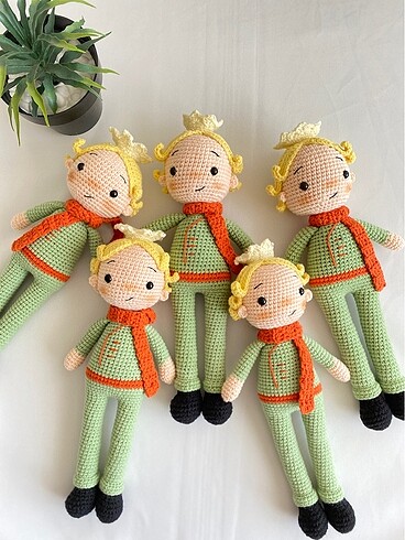 Diğer Amigurumi küçük prens