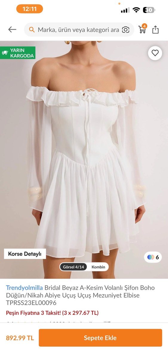 Bride nikah cinsiyet partilerine çöm uydum ben bride mi giydi - Görsel 3