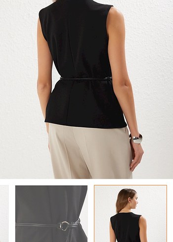 Siyah üst - Görsel 4