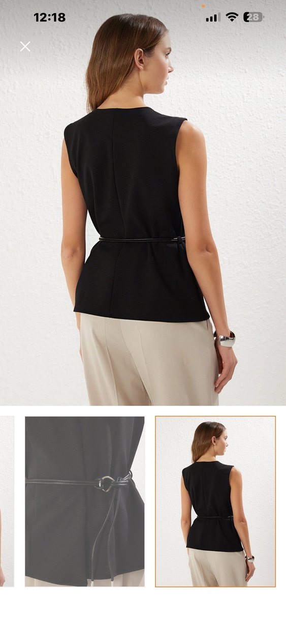 Siyah üst - Görsel 4