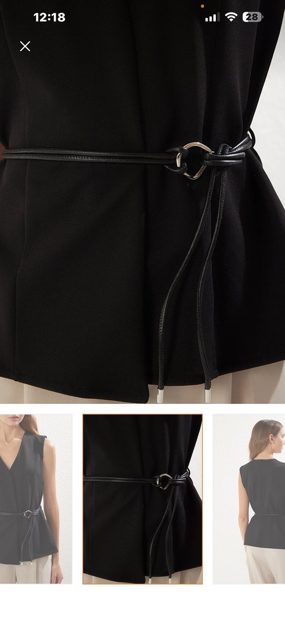 Siyah üst - Görsel 3