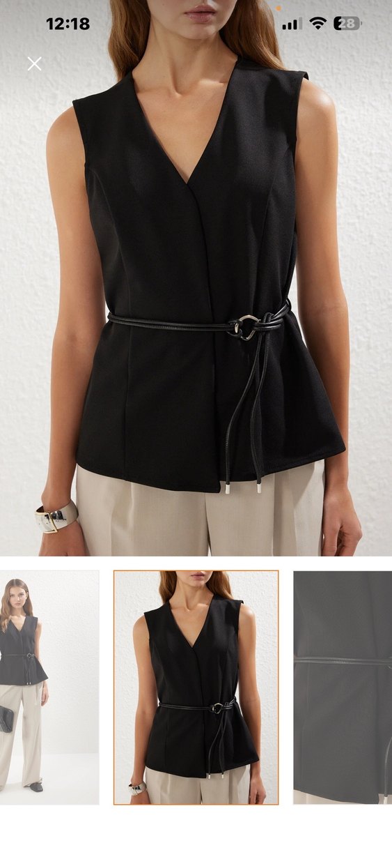 Siyah üst - Görsel 2