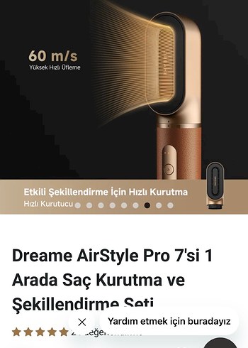 Dreame AirStyle Pro 7'si 1 Saç Kurutma ve Şekillendirme Seti - Görsel 5