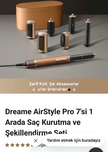 Dreame AirStyle Pro 7'si 1 Saç Kurutma ve Şekillendirme Seti - Görsel 4