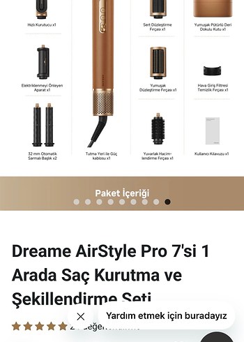 Dreame AirStyle Pro 7'si 1 Saç Kurutma ve Şekillendirme Seti - Görsel 6