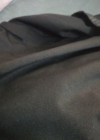 Deri Siyah Kadın Dar Kesim Tayt - Görsel 4