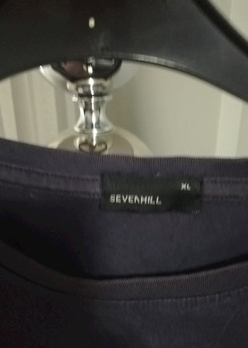 Erkek Lacivert Denim Sweatshirt - Görsel 2