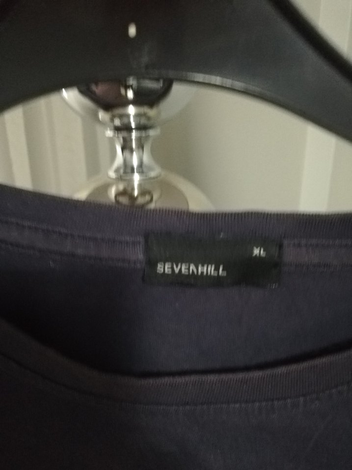 Erkek Lacivert Denim Sweatshirt - Görsel 2