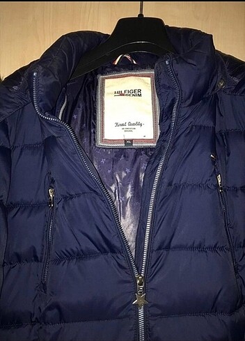 xl Beden Tommy Hilfiger Kaz Tüyü Uzun Şişme Mont