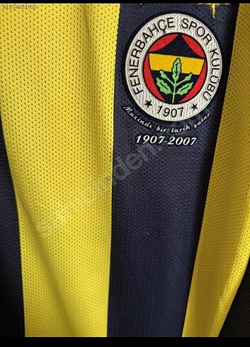 Fenerbahçe çift taraflı 100. Yıl forması 