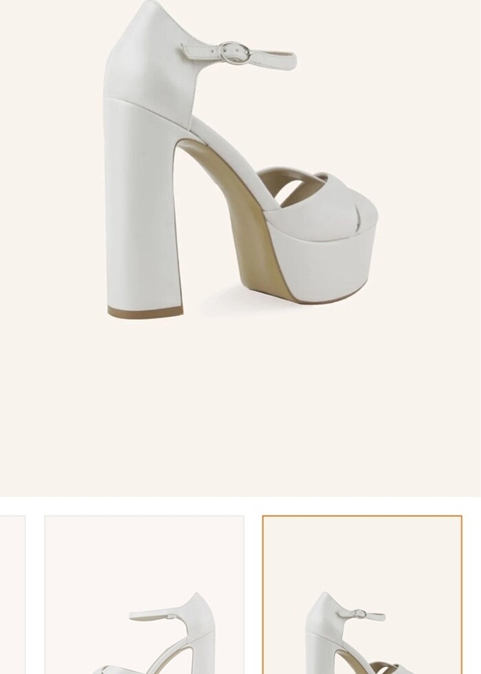 Marcatelli gelin ayakkabısı - Görsel 3