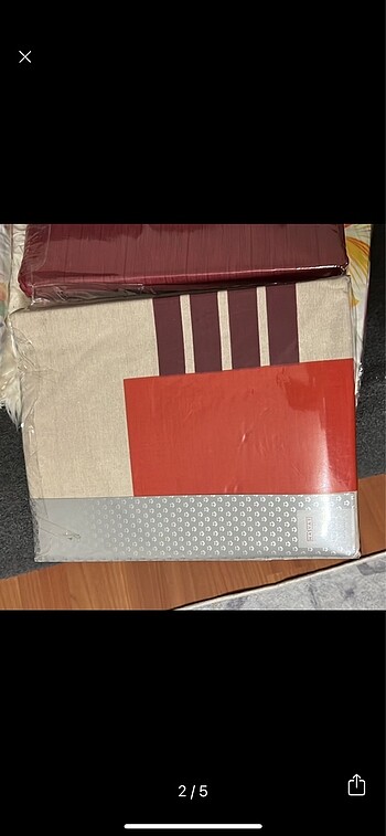 Beden bordo Renk 100 % pamuk çift kişilik nevresim takımı