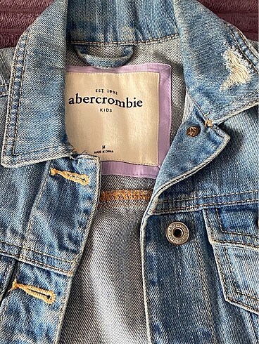 Abercrombie kız çocuk kot mont