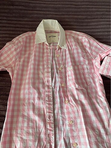 Abercrombie & Fitch Abervrombie kız çocuk gömlek