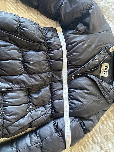 11-12 Yaş Beden siyah Renk Dolce gabbana çocuk mont 11-12 yaş