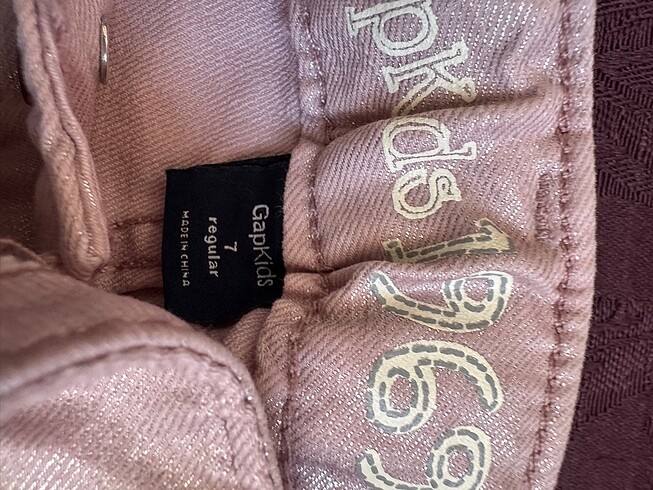 Gap kız çocuk pantolon 7 yaş