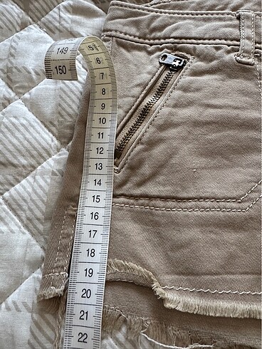 11-12 Yaş Beden camel Renk Abercrombie kız çocuk şort 12 yaş