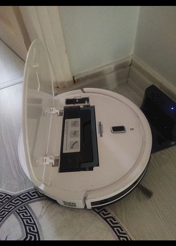 Beyaz Akıllı Robot Süpürge - Görsel 2