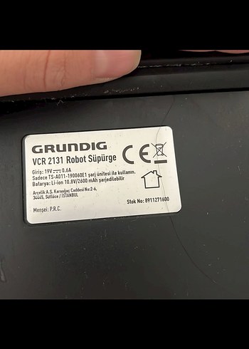 Beyaz Akıllı Robot Süpürge - Görsel 5