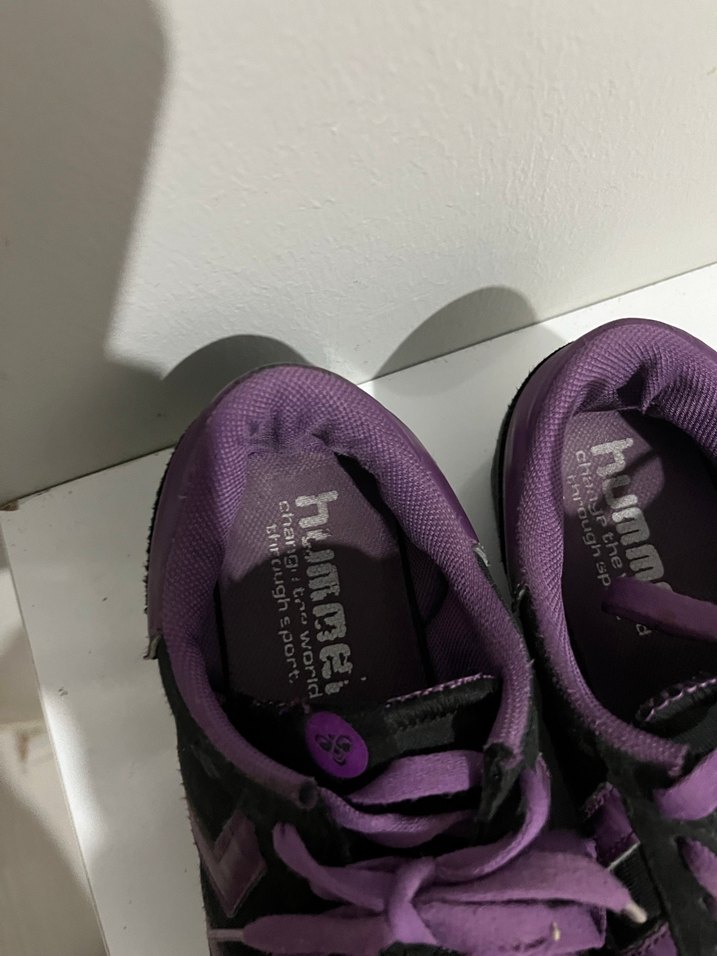 Mor Dantel Bağcıklı Kadın Spor Ayakkabı - Görsel 4