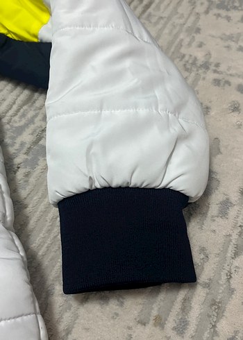 Fermuarlı Beyaz Erkek Midi Mont SATILDI. - Görsel 6