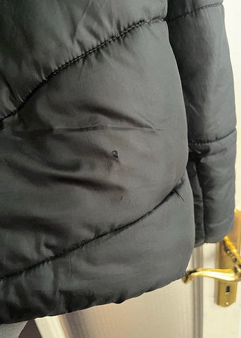 Fermuarlı Siyah Kadın Kışlık Mont - Görsel 5