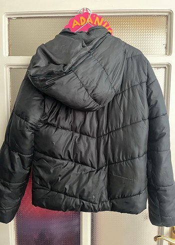 Fermuarlı Siyah Kadın Kışlık Mont - Görsel 4