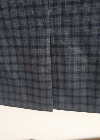 Gri Ekose Desenli Erkek Ceket - Görsel 7