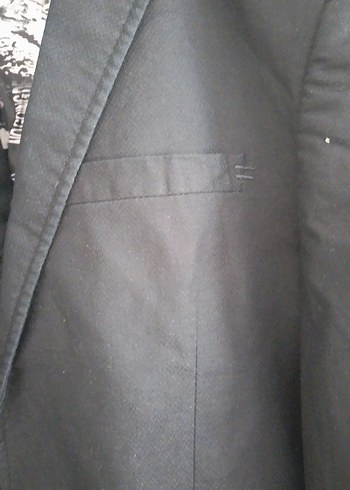 Erkek Siyah Regular Fit Düğmeli Ceket - Görsel 5