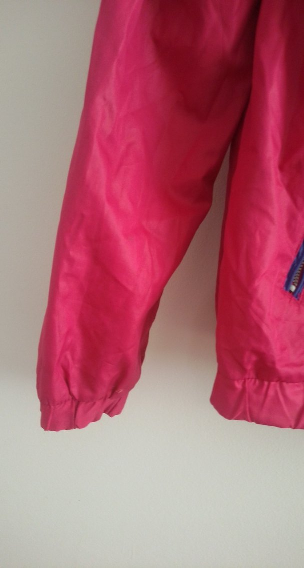 Kadın Pembe Kapüşonlu Spor Ceket - Görsel 3