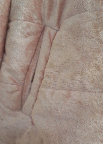 Pembe Mini Kürklü Kadın Ceket - Görsel 5