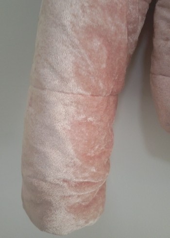 Pembe Mini Kürklü Kadın Ceket - Görsel 3