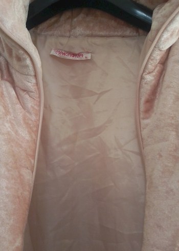 Pembe Mini Kürklü Kadın Ceket - Görsel 7