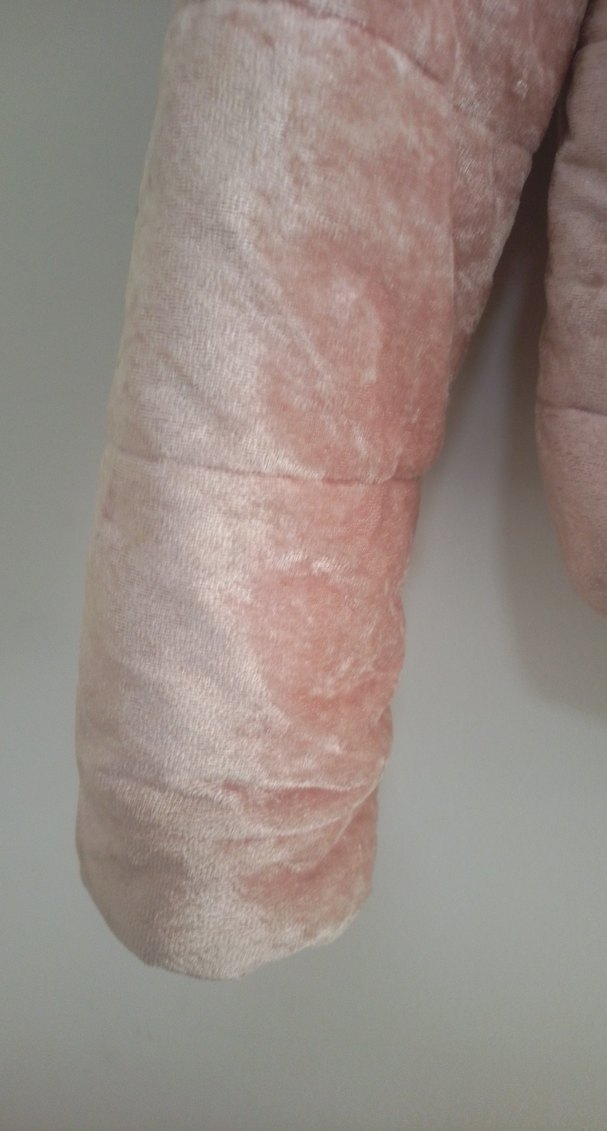 Pembe Mini Kürklü Kadın Ceket - Görsel 3