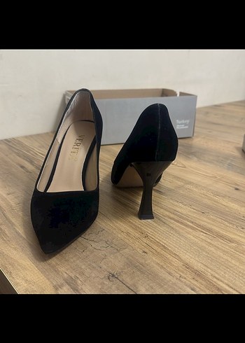 Diğer Diger Siyah Stiletto Kadın Topuklu Ayakkabı