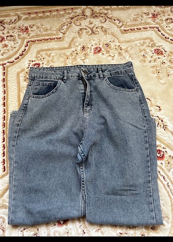 31 Beden mavi Renk tam kalıp kot pantolon