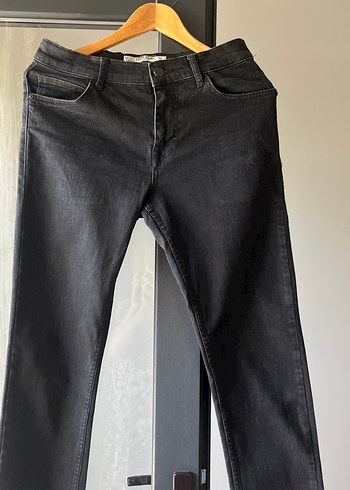 Gri Regular Fit Erkek Denim Pantolon