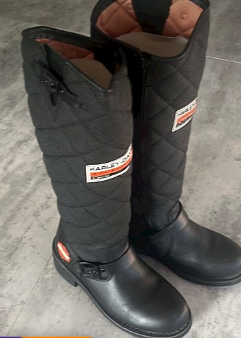 38 Beden siyah Renk Orijinal Harley Davidson çizme
