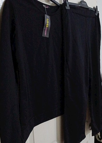 Siyah Kadın eşofman takımı - Görsel 3