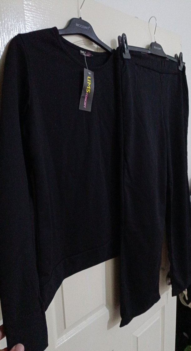 Siyah Kadın eşofman takımı - Görsel 3