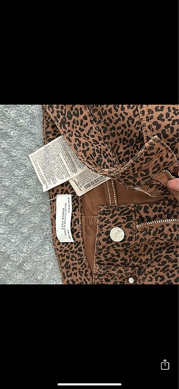 36 Beden Zara leopar jean