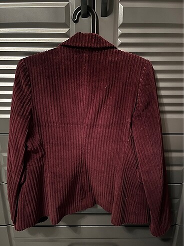 38 Beden Bordo kadife ceket